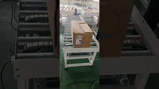 Maxsen roller conveyor 90 degree turning device testing video