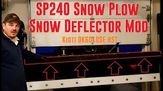 Titan - SP240 - Snow Plow - Rubber Snow Deflector Mod