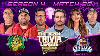 Dave Portnoy & Ziti vs. Chicago | Match 80, Season 4 - The Dozen Trivia League