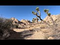 Barker Dam nature trail loop at Joshua Tree NP - 4K -