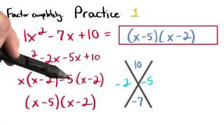 Factoring Practice 1 - Visualizing Algebra