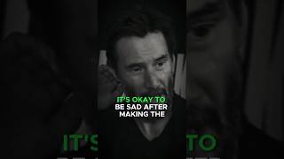 Sadness Doesn't Mean Regret - Keanu Reeves #shorts #motivation #mindset #broken #quotes #life