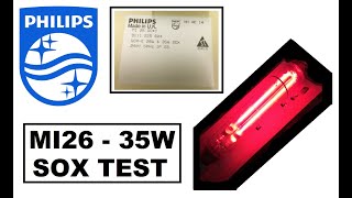 Philips M126 35w SOX Street Light Test