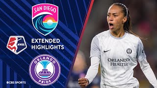 San Diego Wave FC vs. Orlando Pride: Extended Highlights | NWSL | CBS Sports Attacking Third