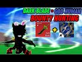 DARK BLADE + GOD HUMAN Epic Bounty Hunting Montage | Blox Fruits | Kyuuru