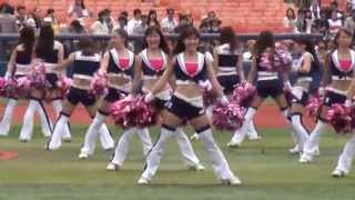 2013.6.9  diana  試合開始直前のグラウンドでのDanceパフォーマンス