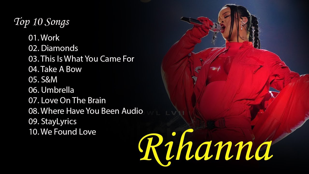 Rihanna Greatest Hits Best Songs Collection Full Album 2024 8d