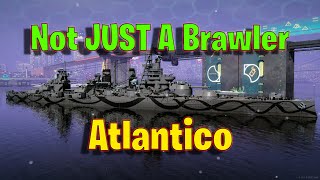 Atlantico Doesn't Need to Brawl To Be Effective in World of Warships Legends!