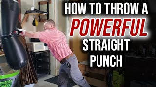 How to Throw a Powerful Straight Punch