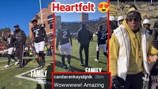 Deion Sanders Shares Heartwarming Moment With His Sons Shilo And Shedeur On Colorado Senior Day 😍