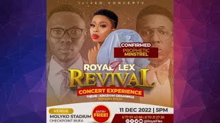 PROPHETIC MINSTREL’S  ELECTRIFYING MINISTRATION AT ROYAL FLEX (SPONTANEOUS WORSHIP) Part 1