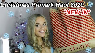 CHRISTMAS PRIMARK HAUL 2020 *NEW IN DECEMBER POST LOCKDOWN* GIFTS AND MORE