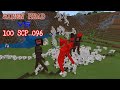 Siren Head VS 100 SCP 096 (Minecraft PE)