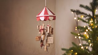 Decorative advent calendar – DIY by Søstrene Grene