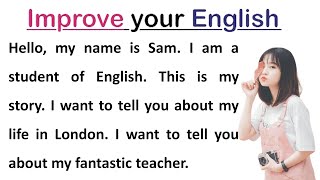 I go to London | Learn English Through Story Level 3 | Graded Reader | Improve Your English