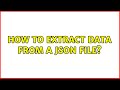 Unix & Linux: How to extract data from a JSON file? (5 Solutions!!)