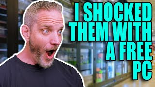 Giving away a FREE PC at Micro Center!