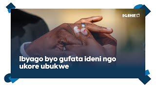 Ibyago byo gufata ideni ngo ukore ubukwe