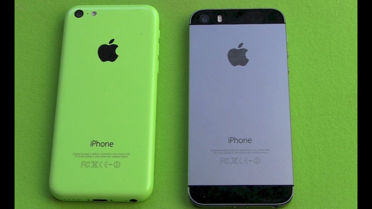 IPhone 5s Vs IPhone 5c - Apple Smartphone Vergleich - YouTube