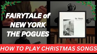 Fairytale of New York (The Pogues) - Beginners Mandolin Lesson - with chords, tabs and notes