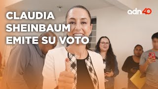Claudia Seinbaum emite su voto | #LaFuerzaDeTuVoto