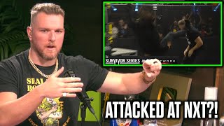 Pat McAfee Talks Getting Kicked In The Face On NXT, WarGames Match