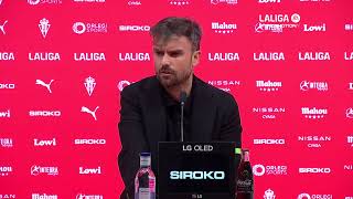 Rueda de prensa Real Sporting vs Burgos CF