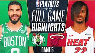 HEAT vs CELTICS FULL GAME 5 HIGHLIGHTS | May 1, 2024 | 2024 NBA Playoffs Highlights Today (2K)