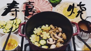 冬日暖心寿喜烧 Homemade Sukiyaki