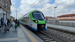 TRENI MATTUTINI alla stazione di ROMANO DI LOMBARDIA