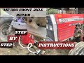 How to Repair a Front Axle on Your Massey Ferguson 385 (Save Money!)