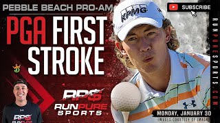 PGA FIRST LOOK DRAFTKINGS | AT&T PEBBLE BEACH PRO-AM | FEB 2 - 5, 2023 | PGA FIRST STROKE