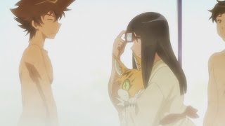 Bathhouse Scene HD [Digimon Adventure Tri]