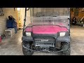 Changing a fuel pump and filter on a 3010 Kawasaki mule