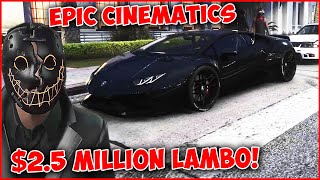 AnthonyZ Converts $2.5 MILLION Big M's LAMBORGHINI + EPIC CINEMATIC DRIVING