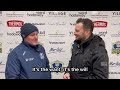 post match interview leeds knights v hull seahawks saturday 4th january 2024