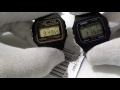 como ativar o alarme e bip de horas no relogio casio f91w