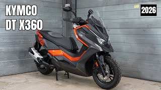 2026 New Scooter Kymco DT X360 Introduced!!