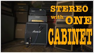 Stereo with one Cab - EP384