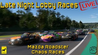 LIVE | Gran Turismo 7 | Late Night Lobby Races | Mazda Roadster Chaos