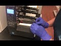 How to correct a paper jam (without damaging the print roll) on the ZT230 Lab Label Printer