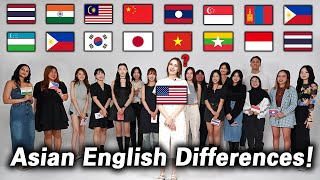 American was Shocked by 20 Asians' English Word Differences!!