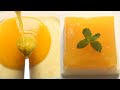 Easy & Quick Orange Pudding Recipe | No Bake Eggless Pudding | No Gelatin No Agar|