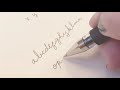 【簡単】可愛いアルファベットの書き方【英語】 write alphabet with me