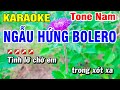 Karaoke Ngẫu Hứng Bolero Nhạc Sống Tone Nam Chuẩn | Hoài Phong Organ