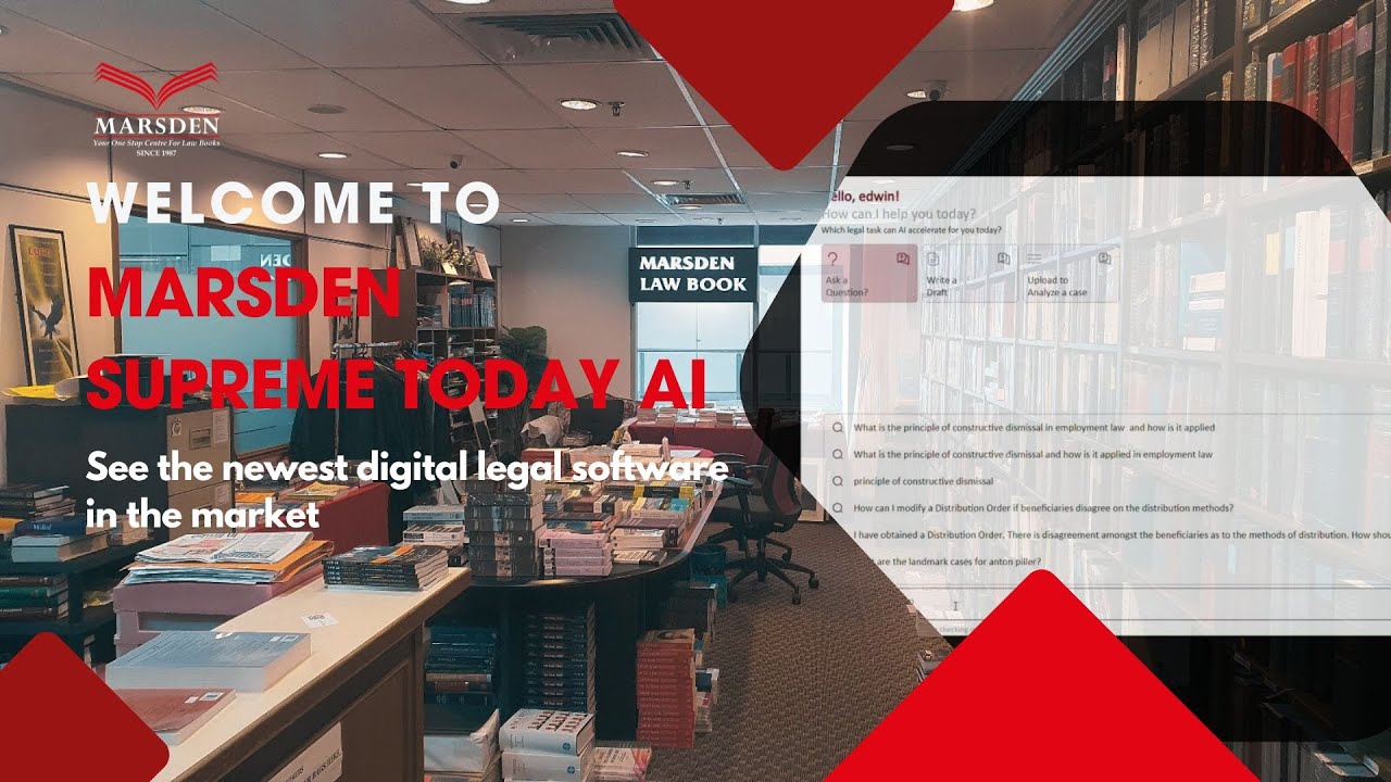 Supreme Today Ai Marsden Law Book Basic Tutorial Youtube