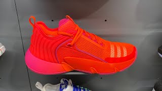 Adidas Trae Unlimited (Solar Red/Cloud White/Team Shock Pink 2) - SKU: HQ1021