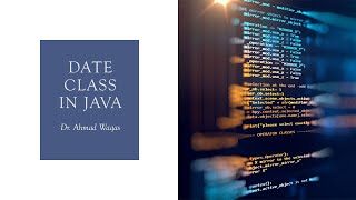 Defining Date Class in Java