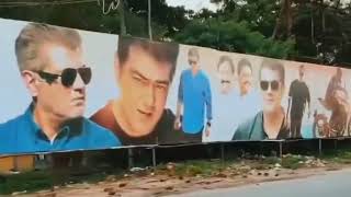 🔥Pondicherry Ajith Kumar Fan's🔥💥 celebration 🎉//Ajith Kumar,valimai , Karthikeyan, Ak fan's masss