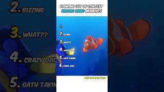 Ranking Finding Nemo Moments 😱